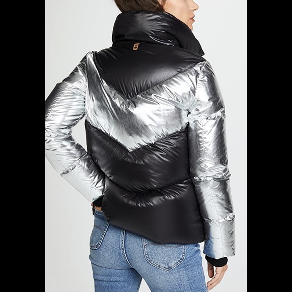 MACKAGE Luxe Metallic Down ‘JESS’ Puffer - Picture 7 of 16
